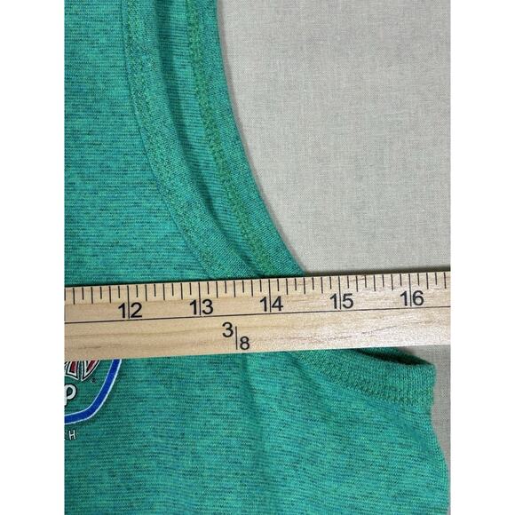 Ron Jon Surf Shop Clearwater Beach Tank Top - Teal Men’s Sleeveless Shirt Large - Picture 2 of 16